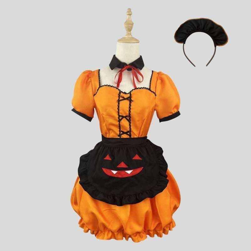 メイド服 ハロウィンメイド衣装セット