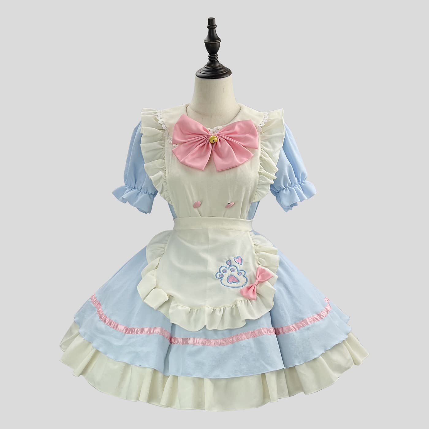 可愛い仔犬風ふんわりメイド服