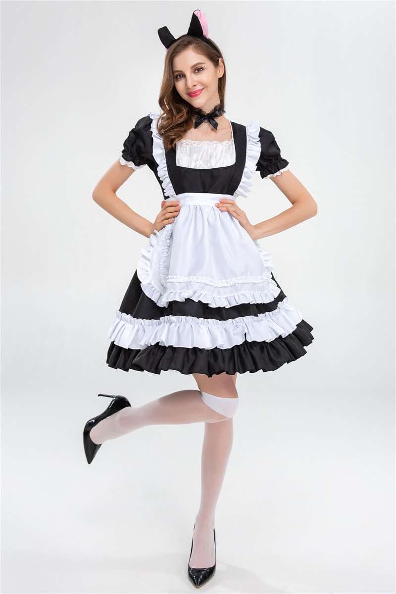 メイド服 ふんわりメイド風コスチューム