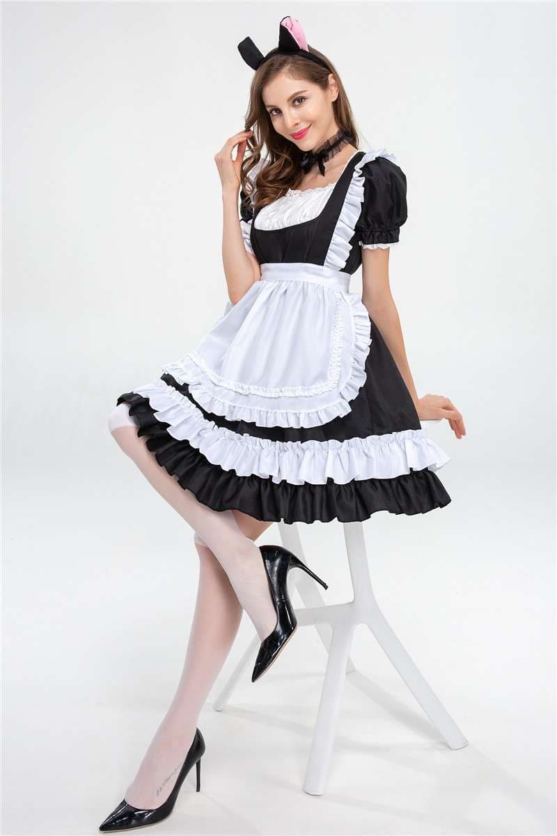 メイド服 ふんわりメイド風コスチューム