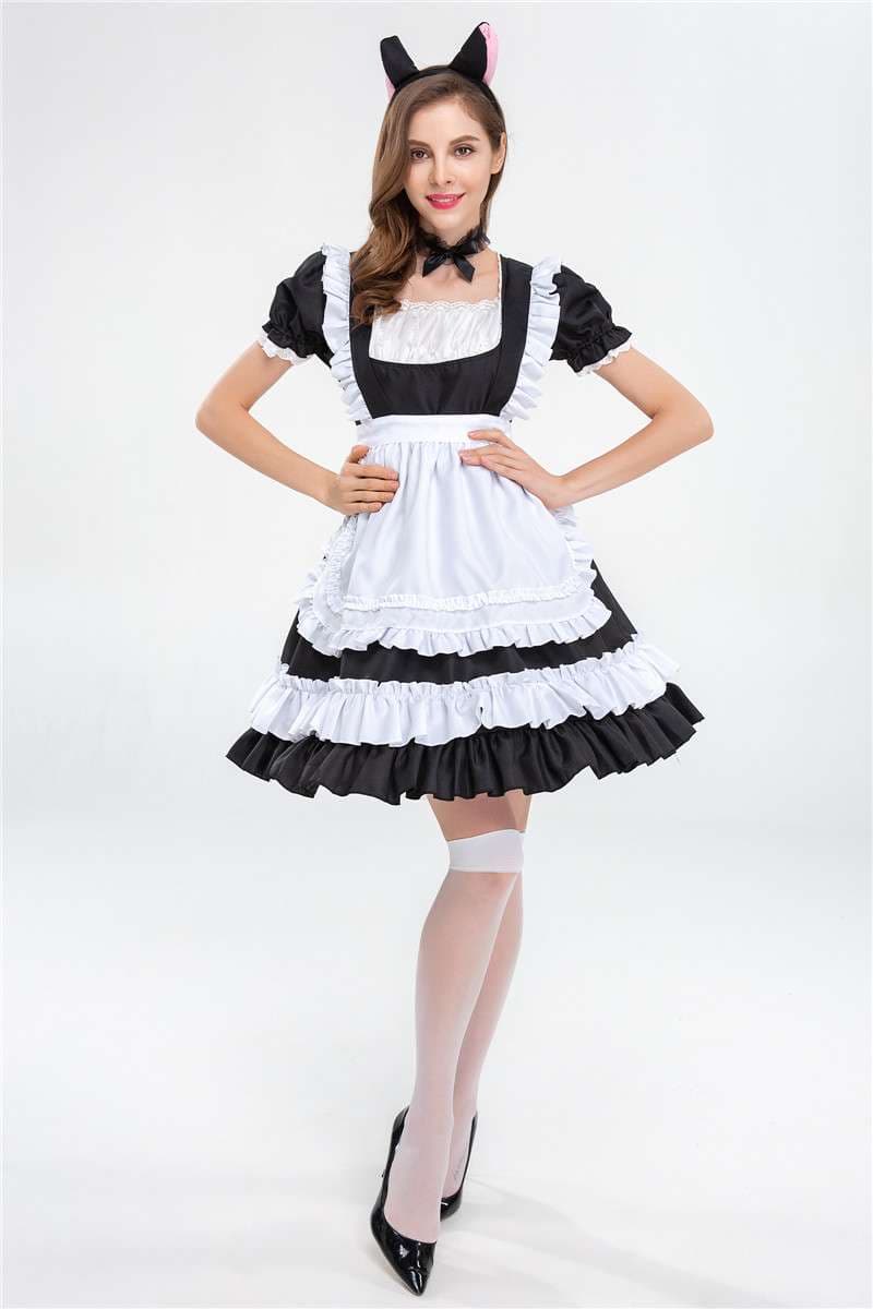 メイド服 ふんわりメイド風コスチューム