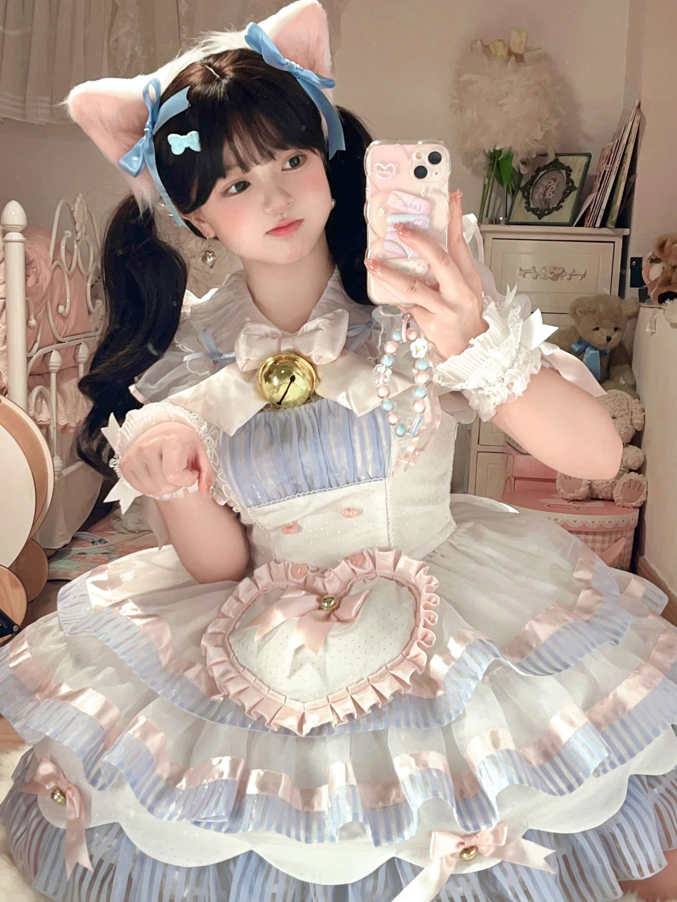 メイド服 ふんわりメイド風ドレス
