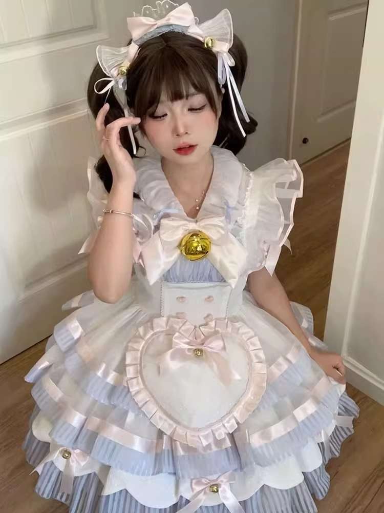 メイド服 ふんわりメイド風ドレス