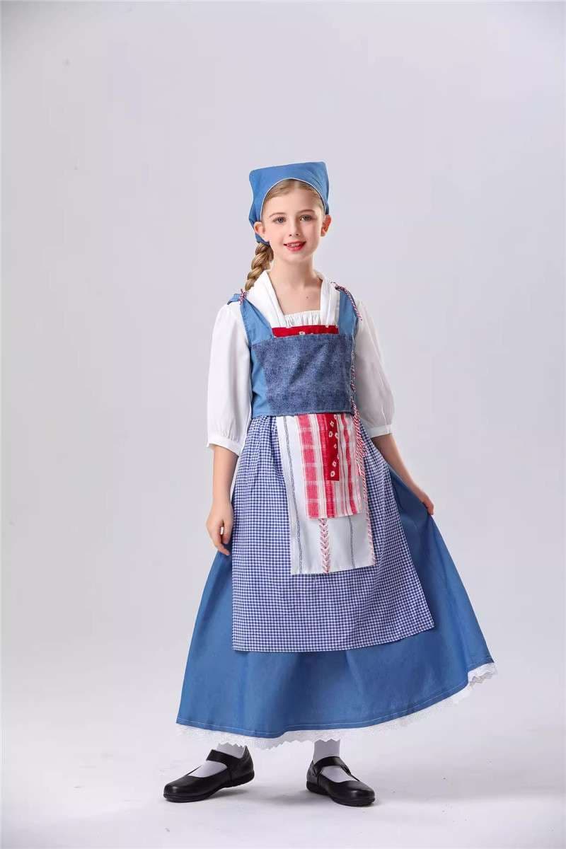 メイド服 ふんわりメイド風ワンピース