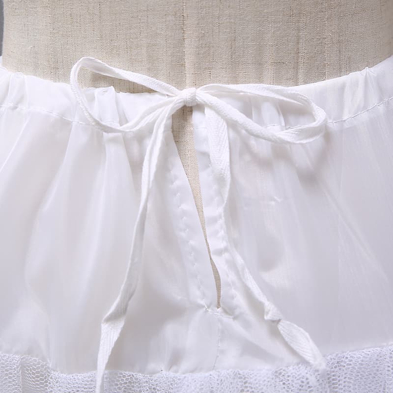 メイド服 60センチ丈チュールパニエスカートその他衣装小物