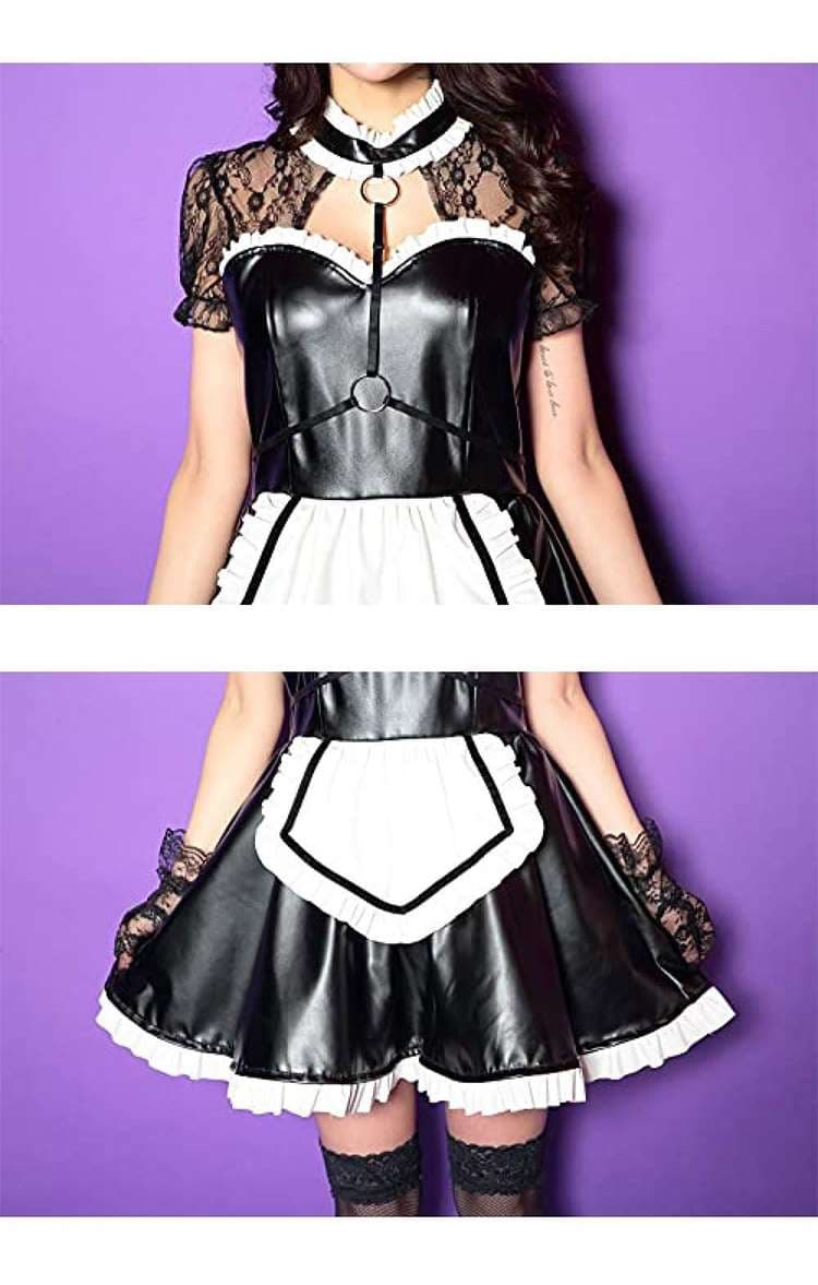 メイド服 フリルレースメイド風コスチューム