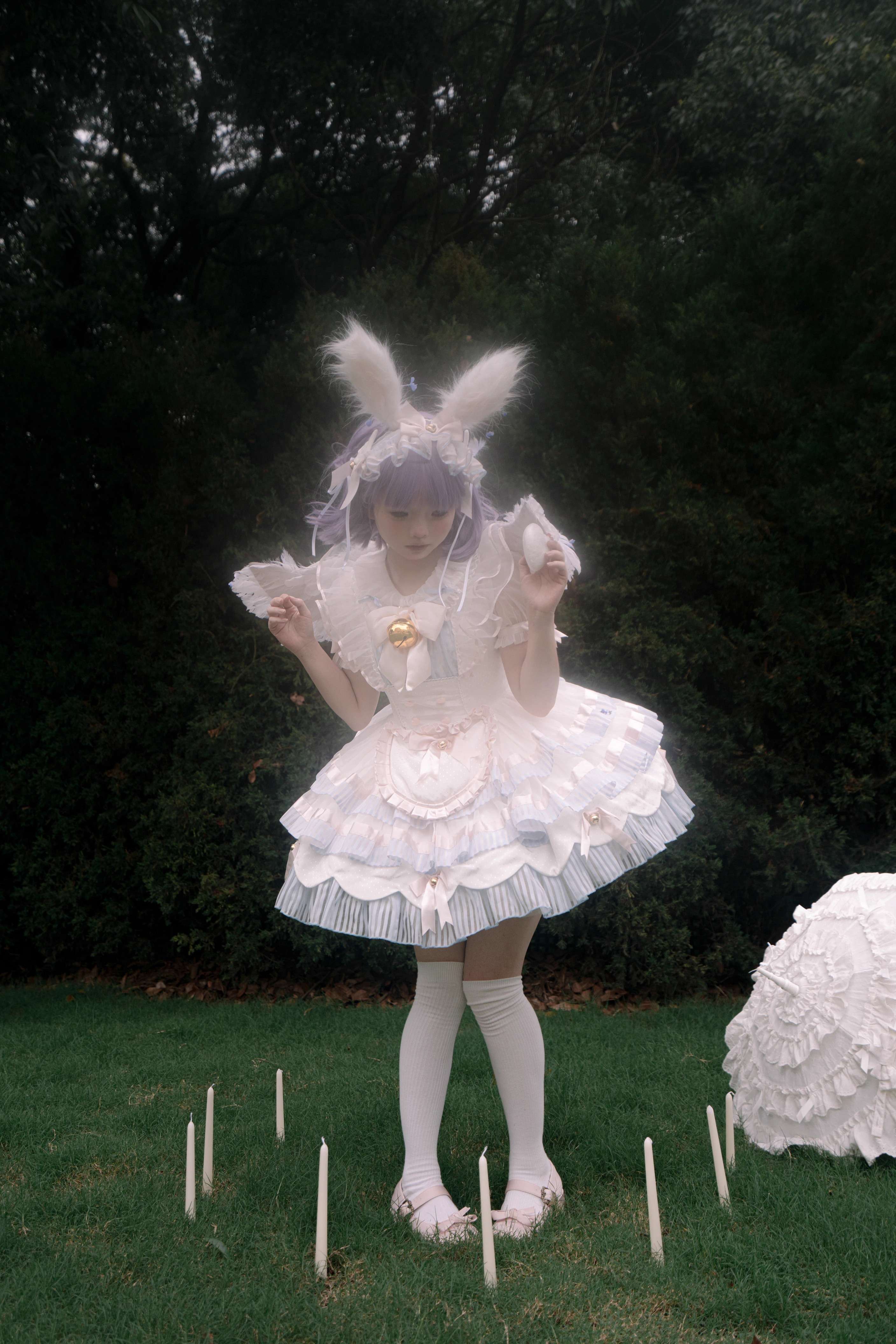 メイド服 ふんわりメイド風ドレス