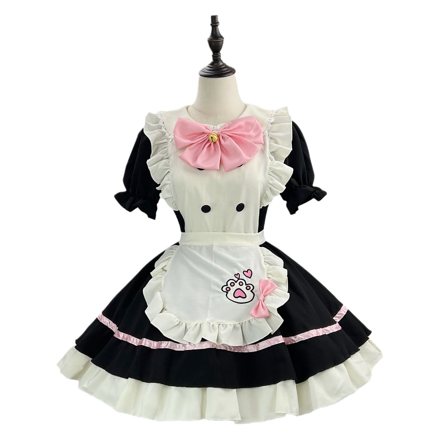 可愛い仔犬風ふんわりメイド服