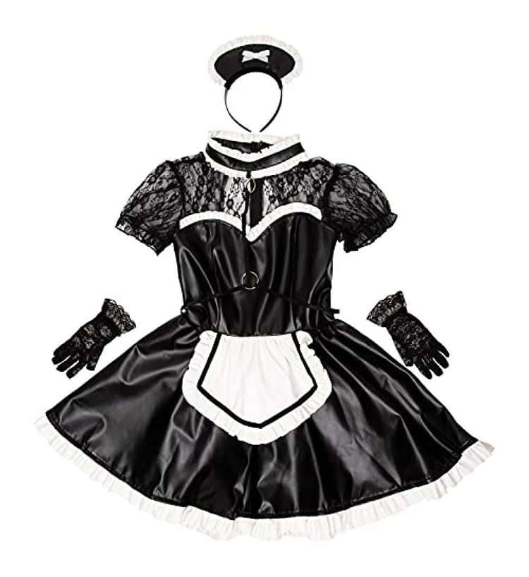メイド服 フリルレースメイド風コスチューム