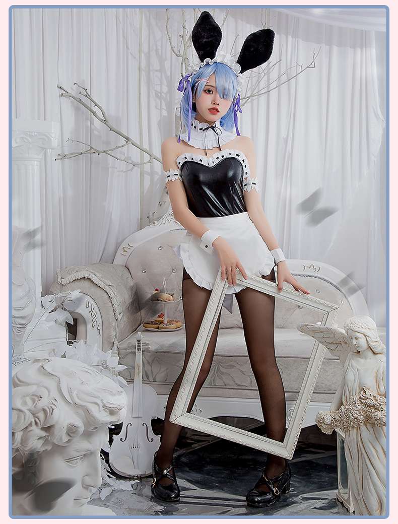 メイド服 うさ耳メイド風コスプレセット