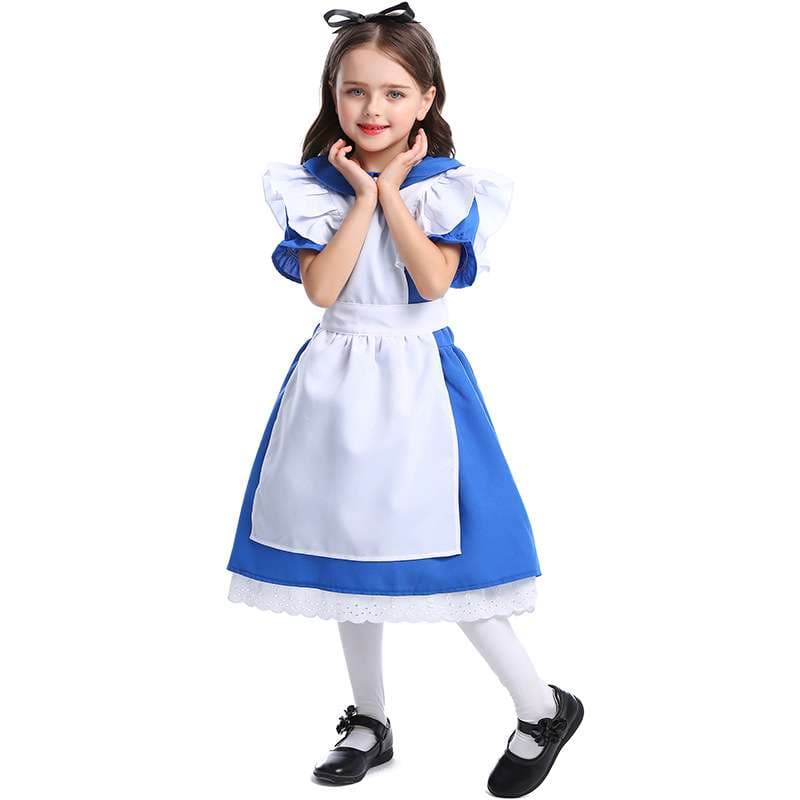 メイド服 ふんわりメイドさん風子供用衣装