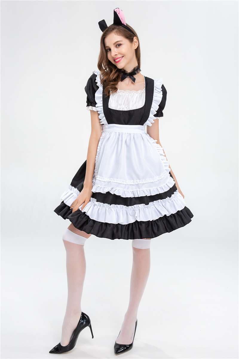 メイド服 ふんわりメイド風コスチューム