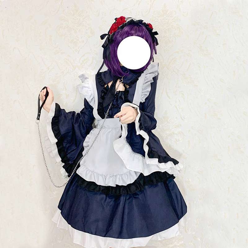 メイド服 メイド風フリルワンピース
