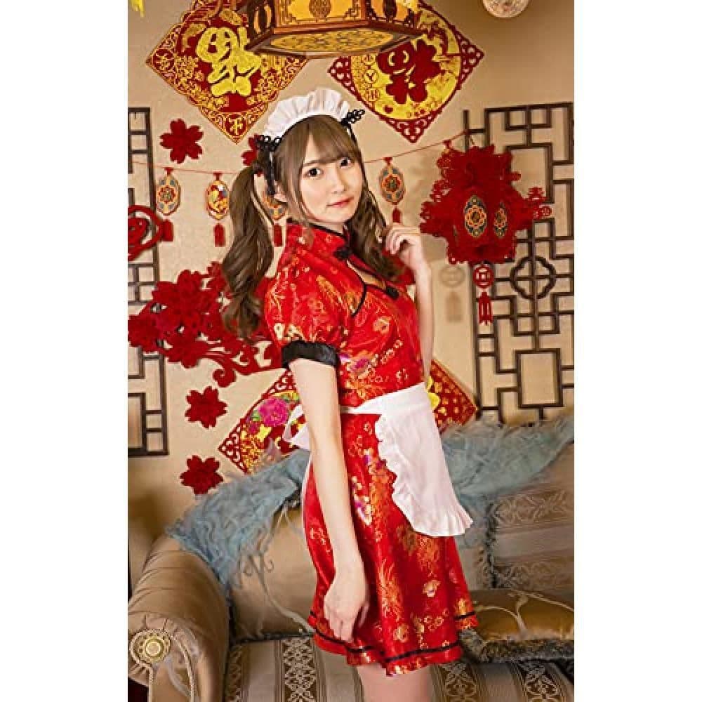 メイド服 メイド服 華やか中華風メイド衣装