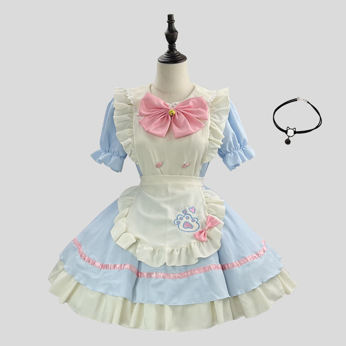 可愛い仔犬風ふんわりメイド服