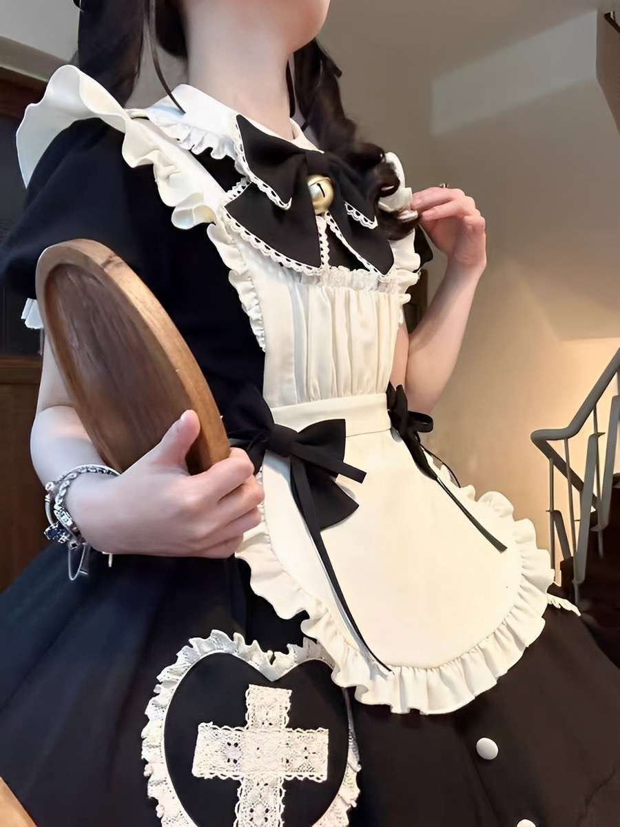 ゴシック風メイド服セット