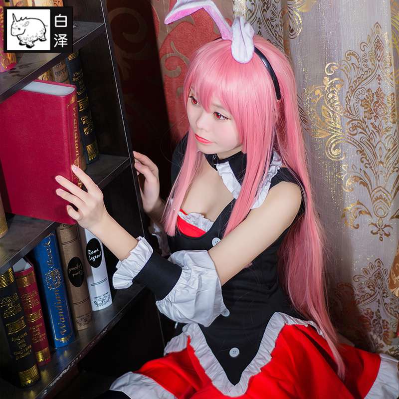 メイド服 うさ耳メイド ふんわりスカート ワンピース