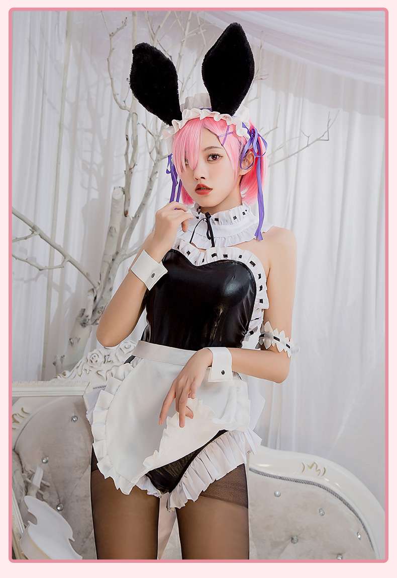 メイド服 うさ耳メイド風コスプレセット