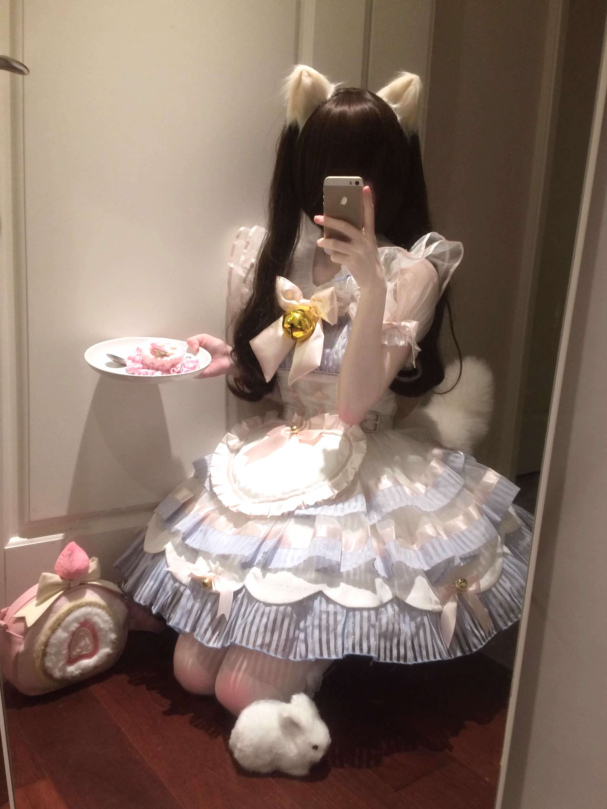 メイド服 ふんわりメイド風ドレス