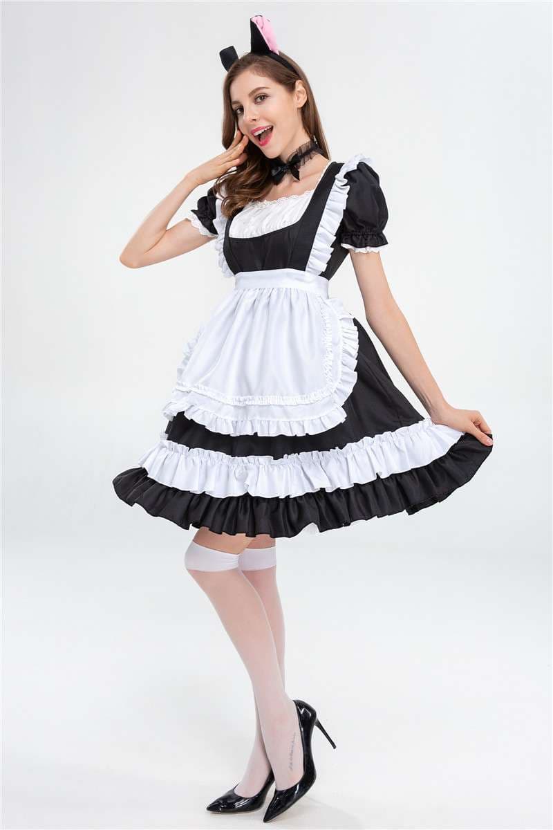 メイド服 ふんわりメイド風コスチューム