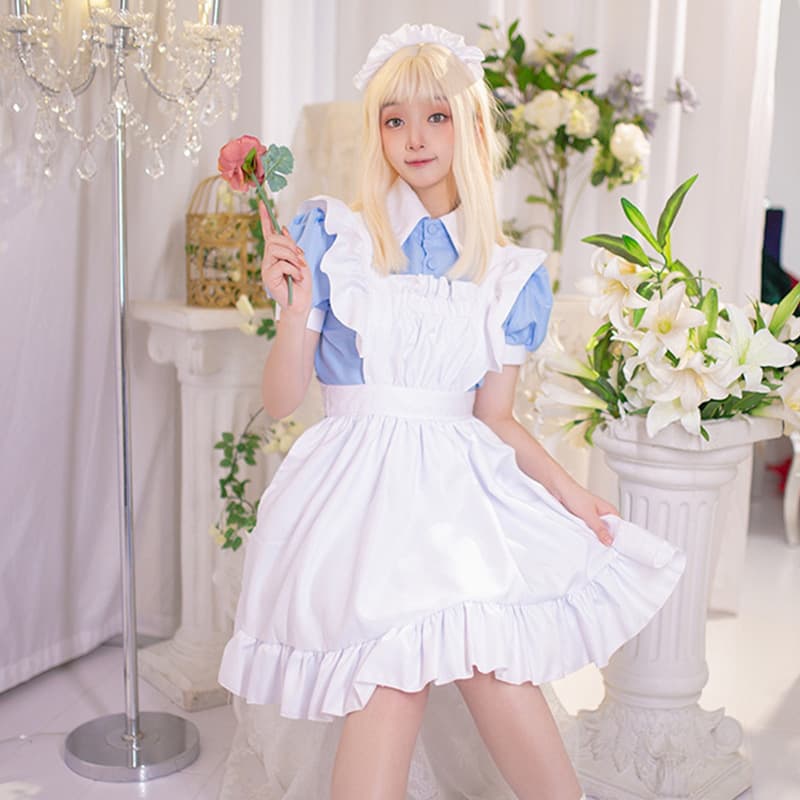 クラシカルフリルメイド服 優美な佇まい