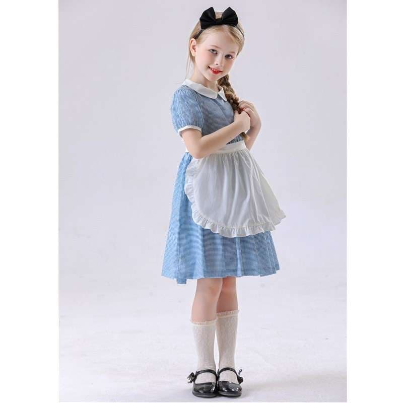 メイド服 クラシック エプロン ワンピース