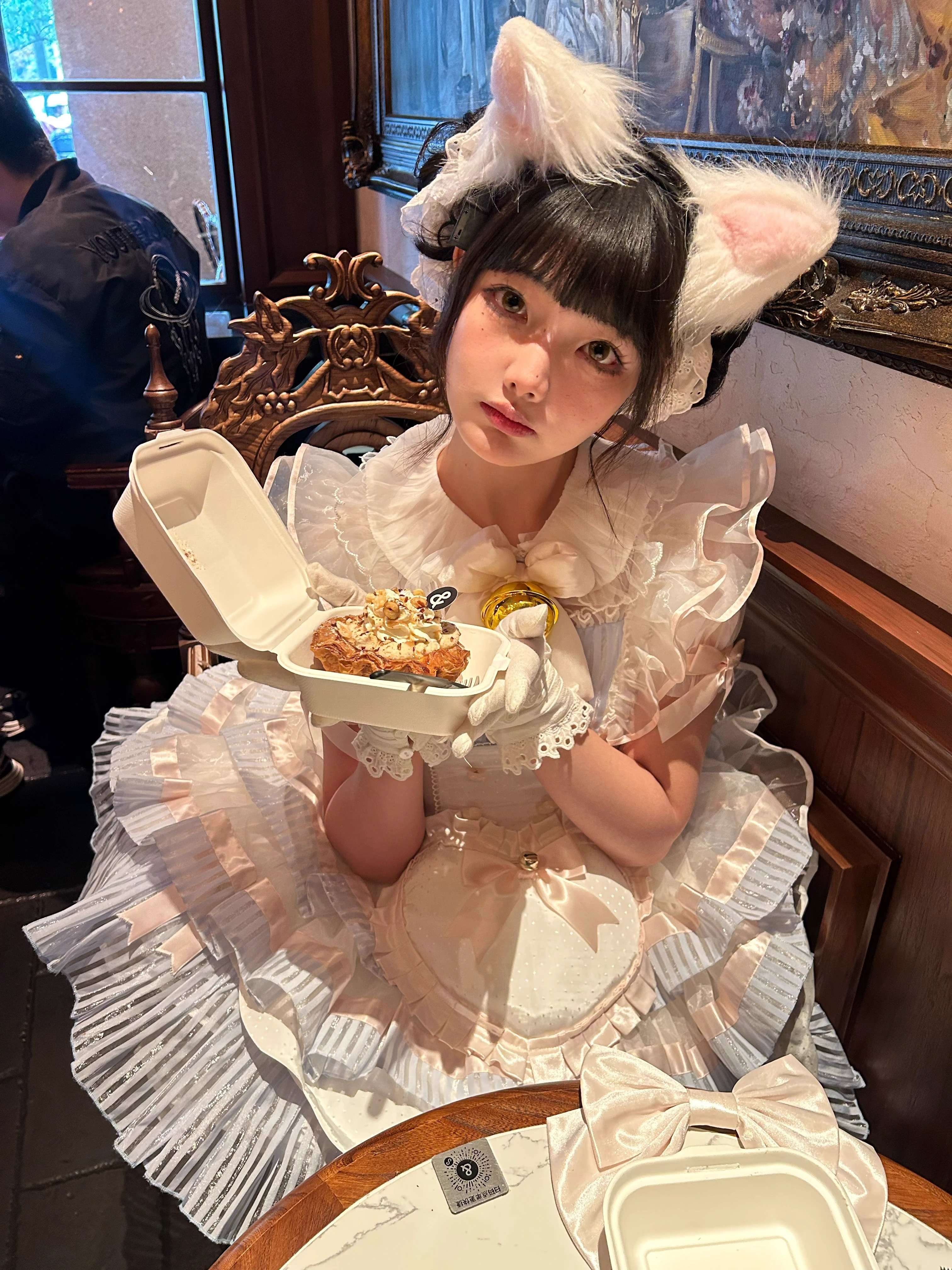 メイド服 ふんわりメイド風ドレス
