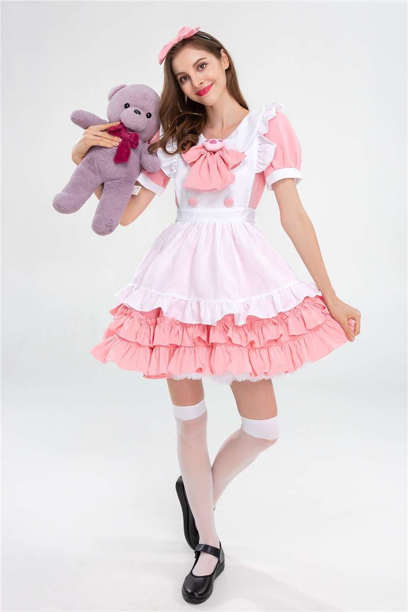 メイド服 ふんわりメイド風コスチューム