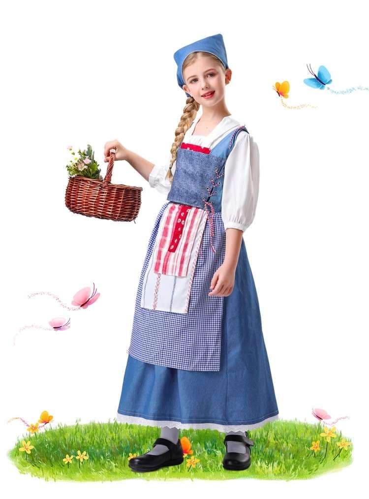 メイド服 ふんわりメイド風ワンピース