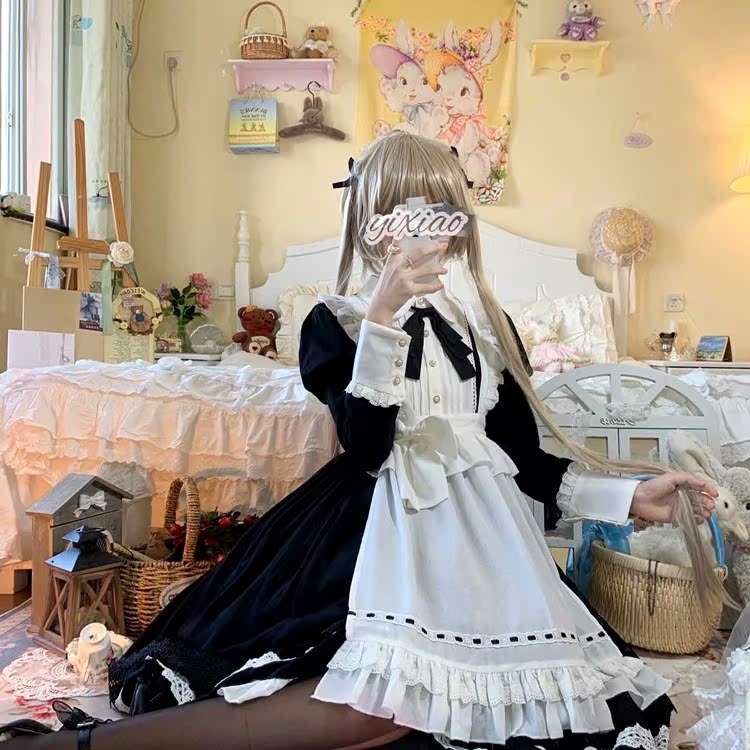 優美なロリータスタイルメイド服