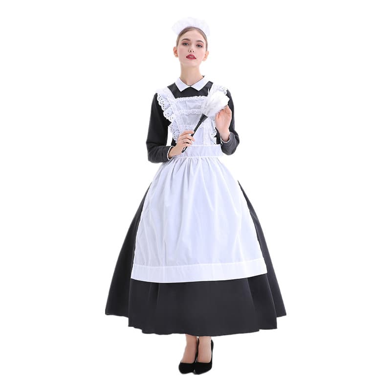 メイド服 メイド服 優美な物語風メイドドレス