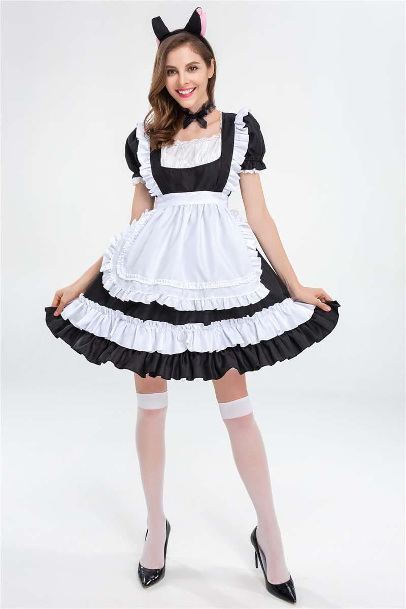 メイド服 ふんわりメイド風コスチューム