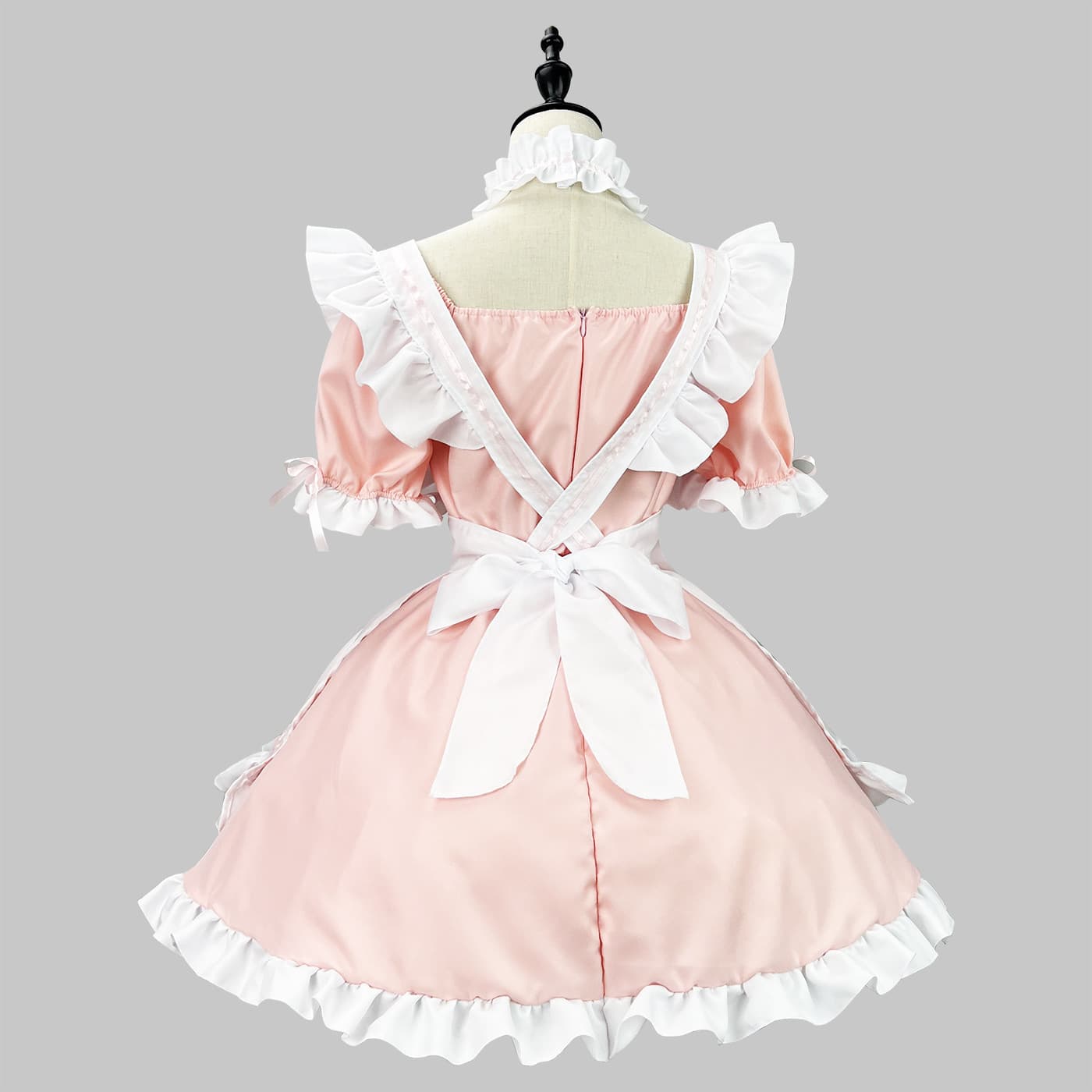 メイド服 優美なフリルメイド衣装