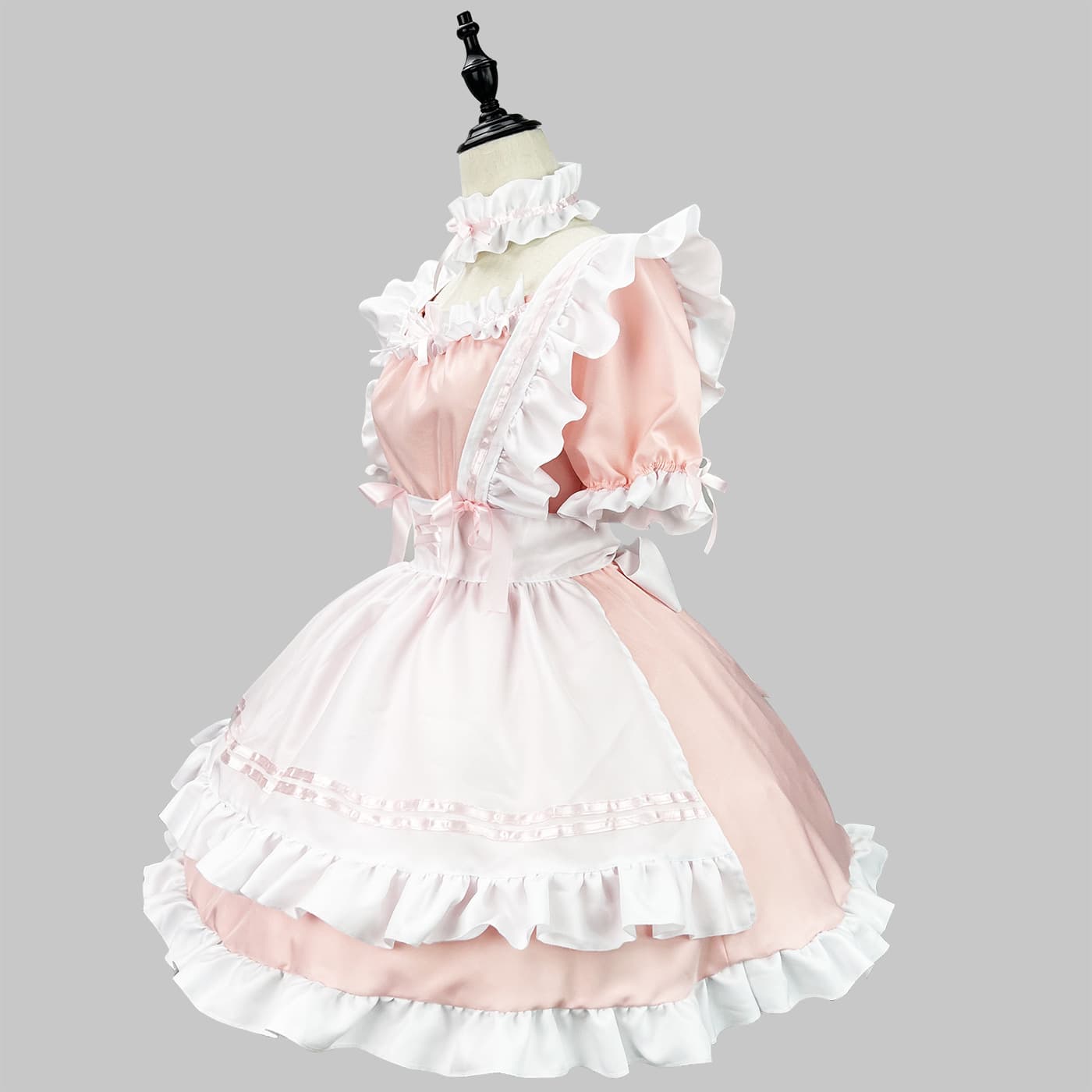 メイド服 優美なフリルメイド衣装