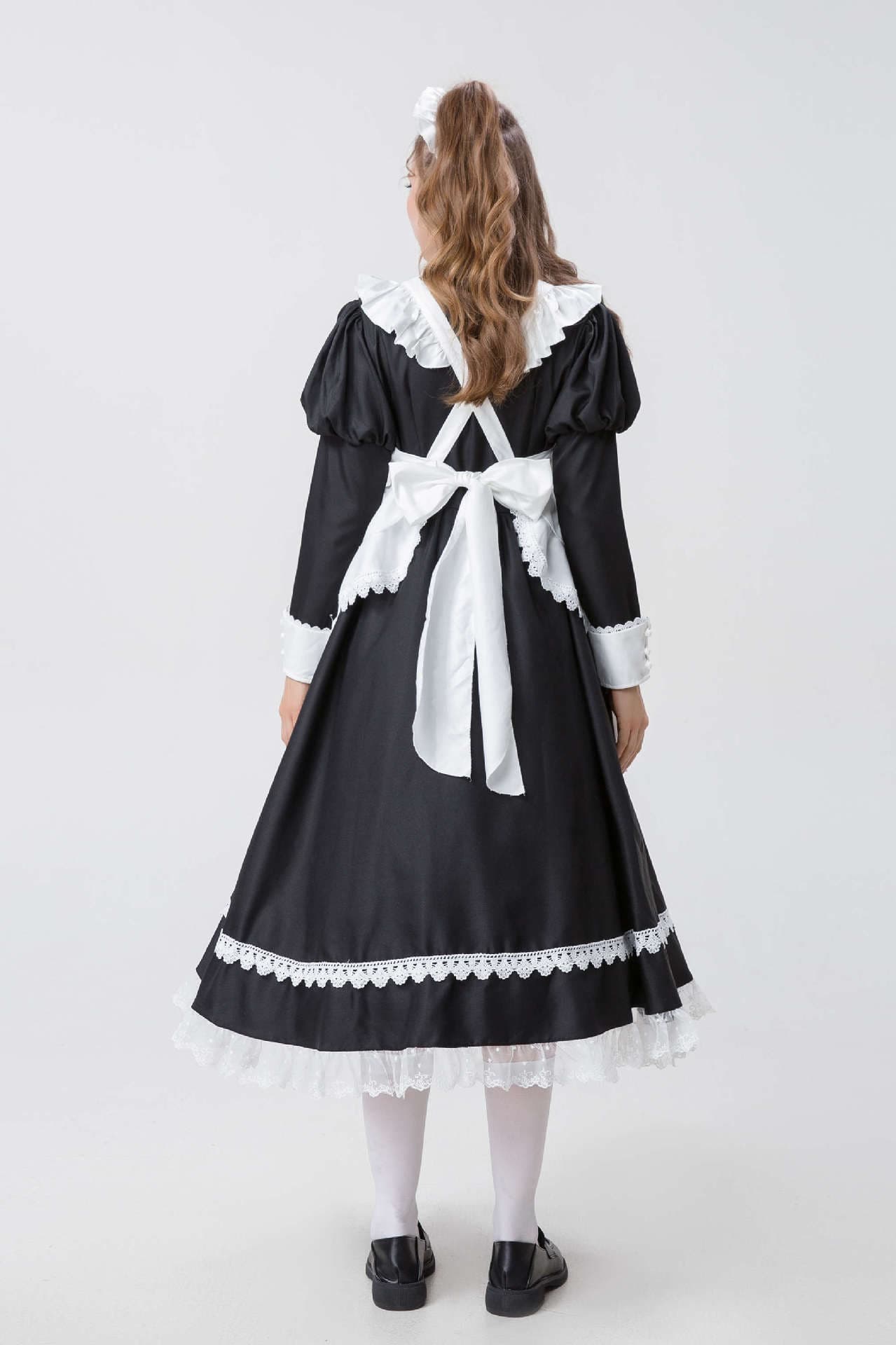 メイド服 伝統風格メイドドレス