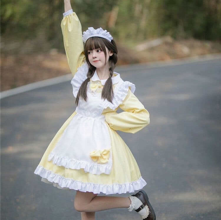 正統派メイド服 ワンピース フレンチ