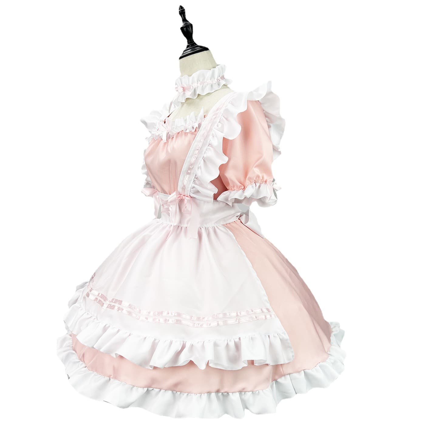 メイド服 優美なフリルメイド衣装