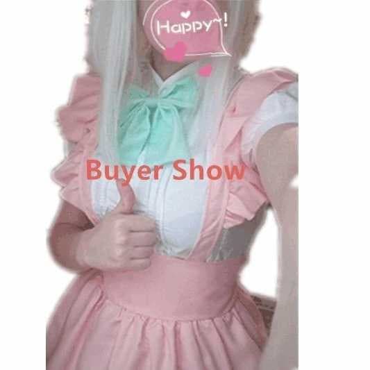 可愛いフレンチメイド服ロリータ風ワンピース