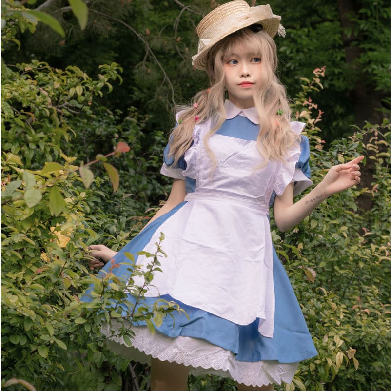 メイド服 フリルメイドワンピース