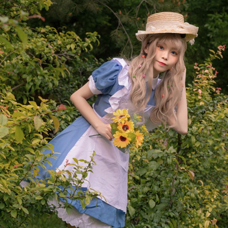 メイド服 フリルメイドワンピース