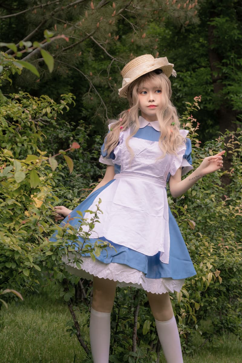 メイド服 フリルメイドワンピース