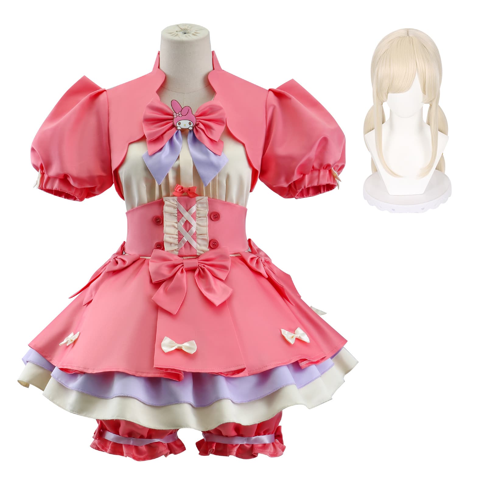うさみみリボンメイド服セット